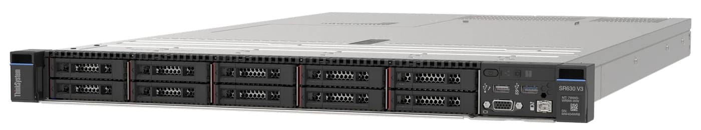 Lenovo ThinkSystem SR645 V3, 1U rack