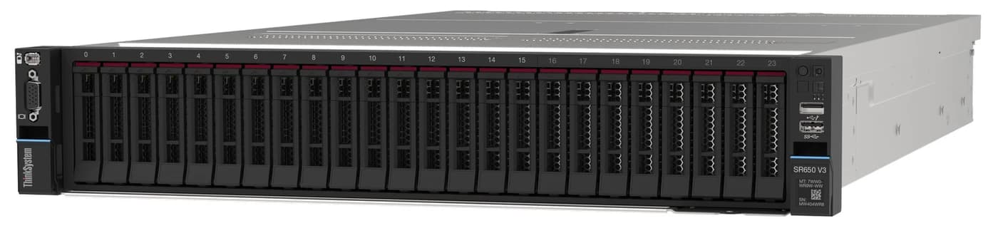 Lenovo ThinkSystem SR655 V3, 2U rack